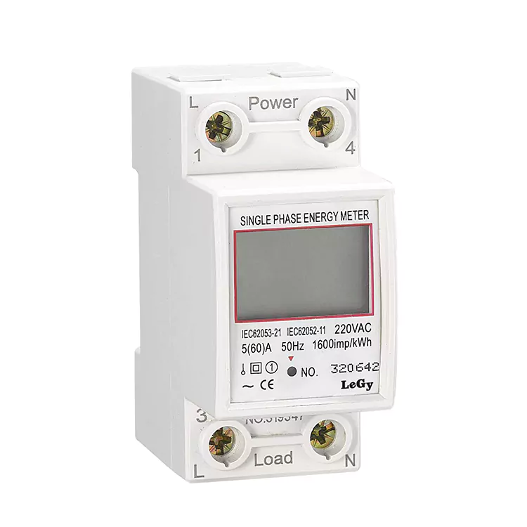 Základní elektroměr na DIN lištu