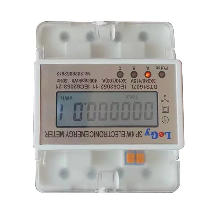 Přímo připojený elektroměr na DIN lištu
